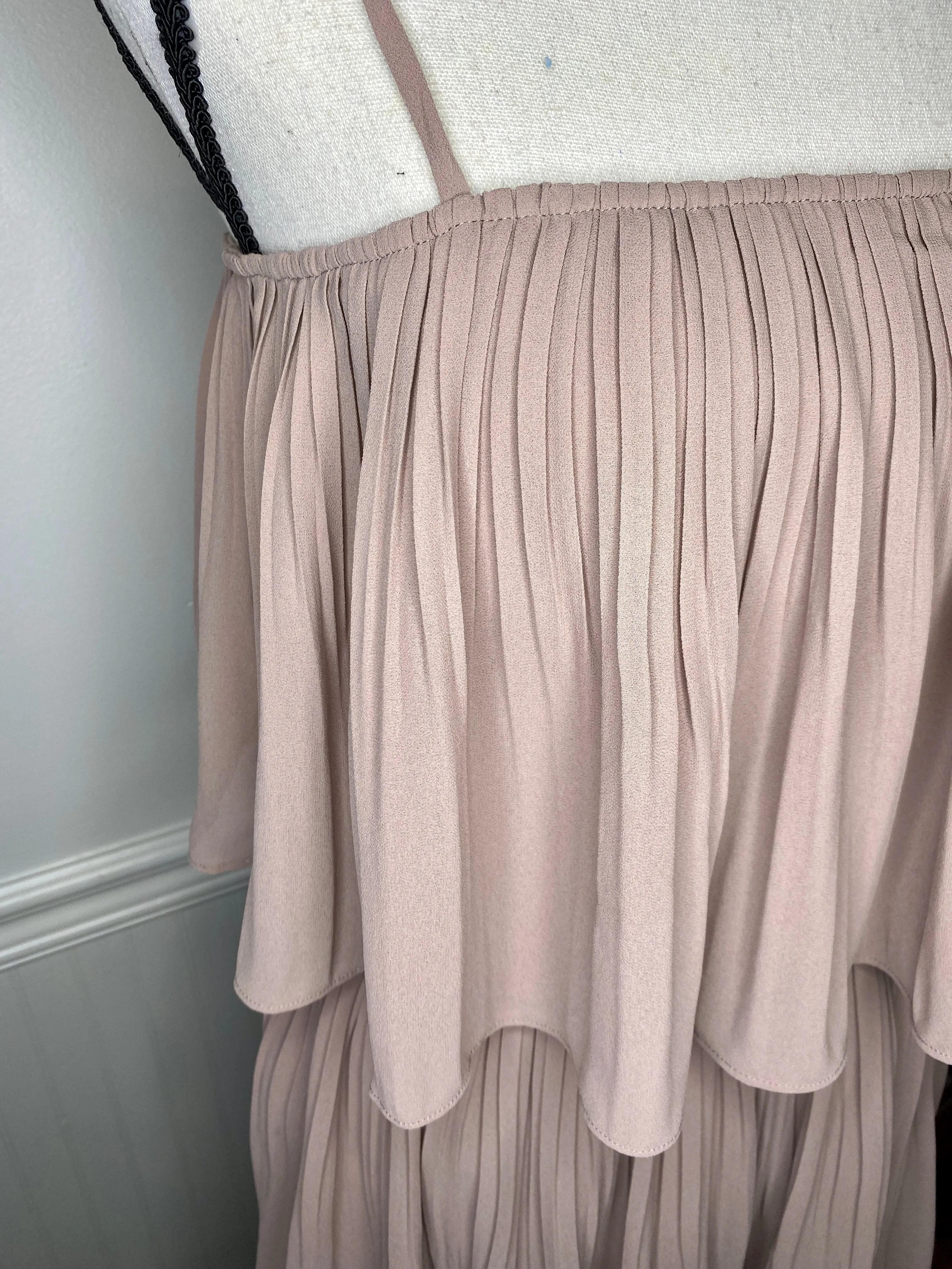 Pleasantly Pleated Romper