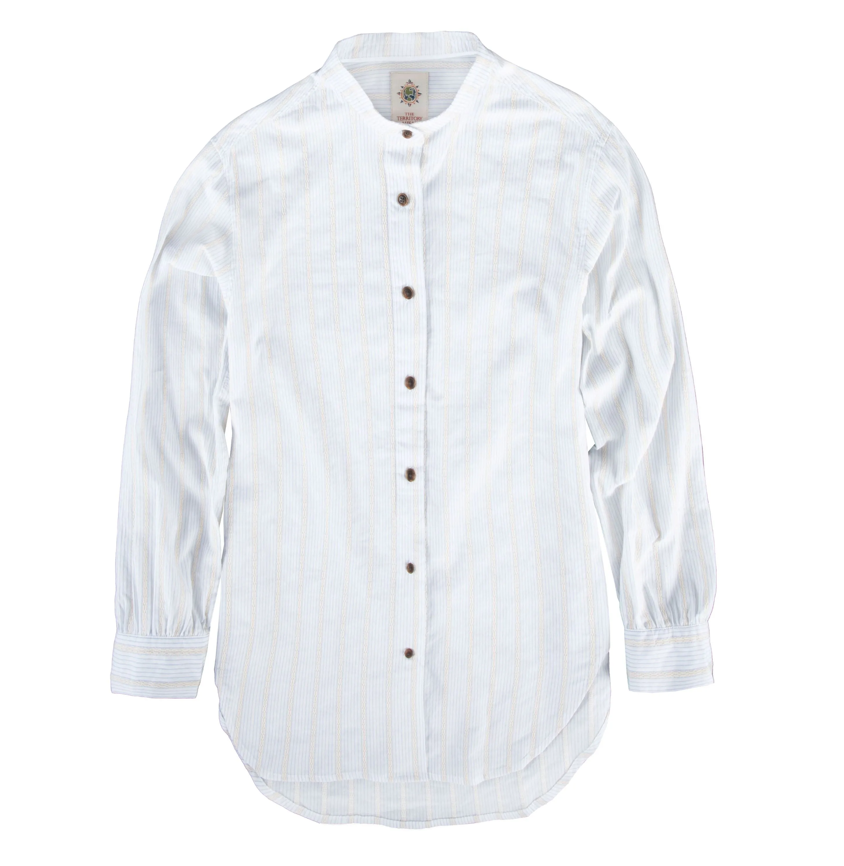Pushkar Basketweave Pinstripe Tunic