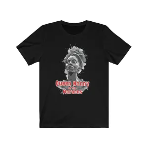 Queen Nanny, Women's Black Tee