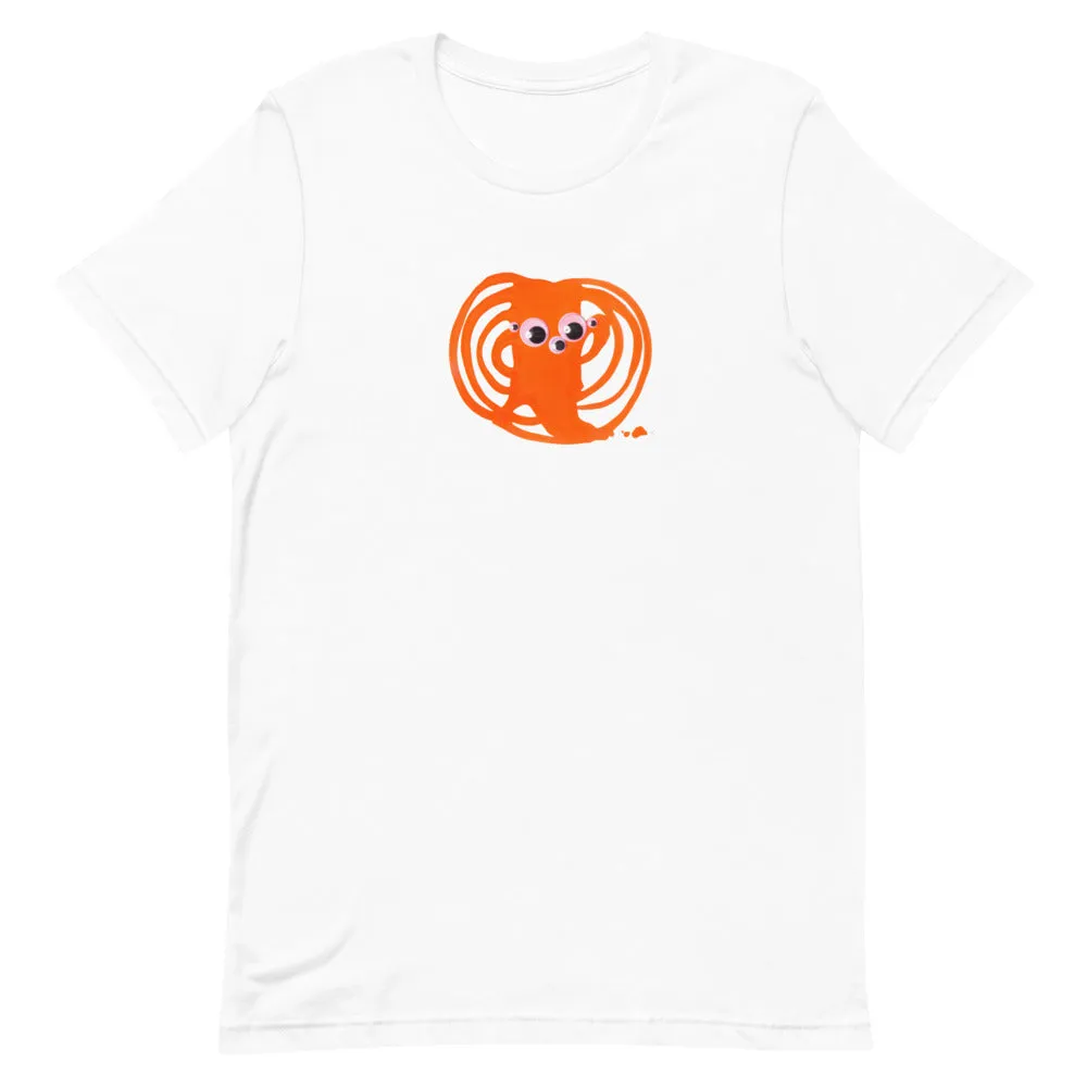 "Tangerine Butterfly" Short-Sleeve Adult Unisex T-Shirt
