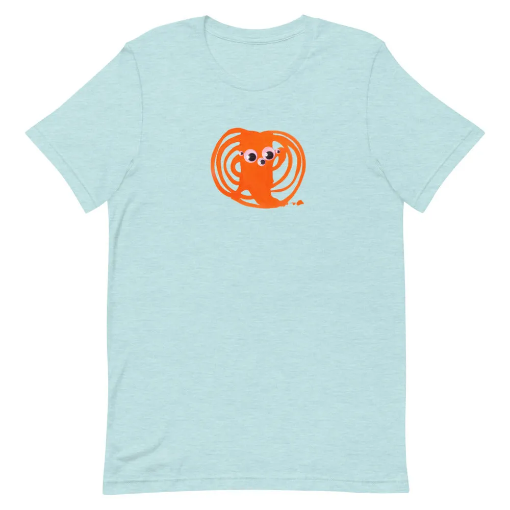 "Tangerine Butterfly" Short-Sleeve Adult Unisex T-Shirt