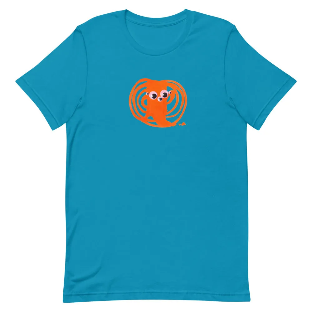 "Tangerine Butterfly" Short-Sleeve Adult Unisex T-Shirt