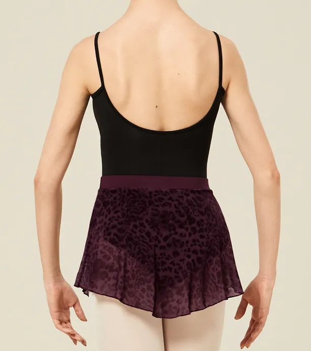 R2311 Animal Print Pull On Skirt