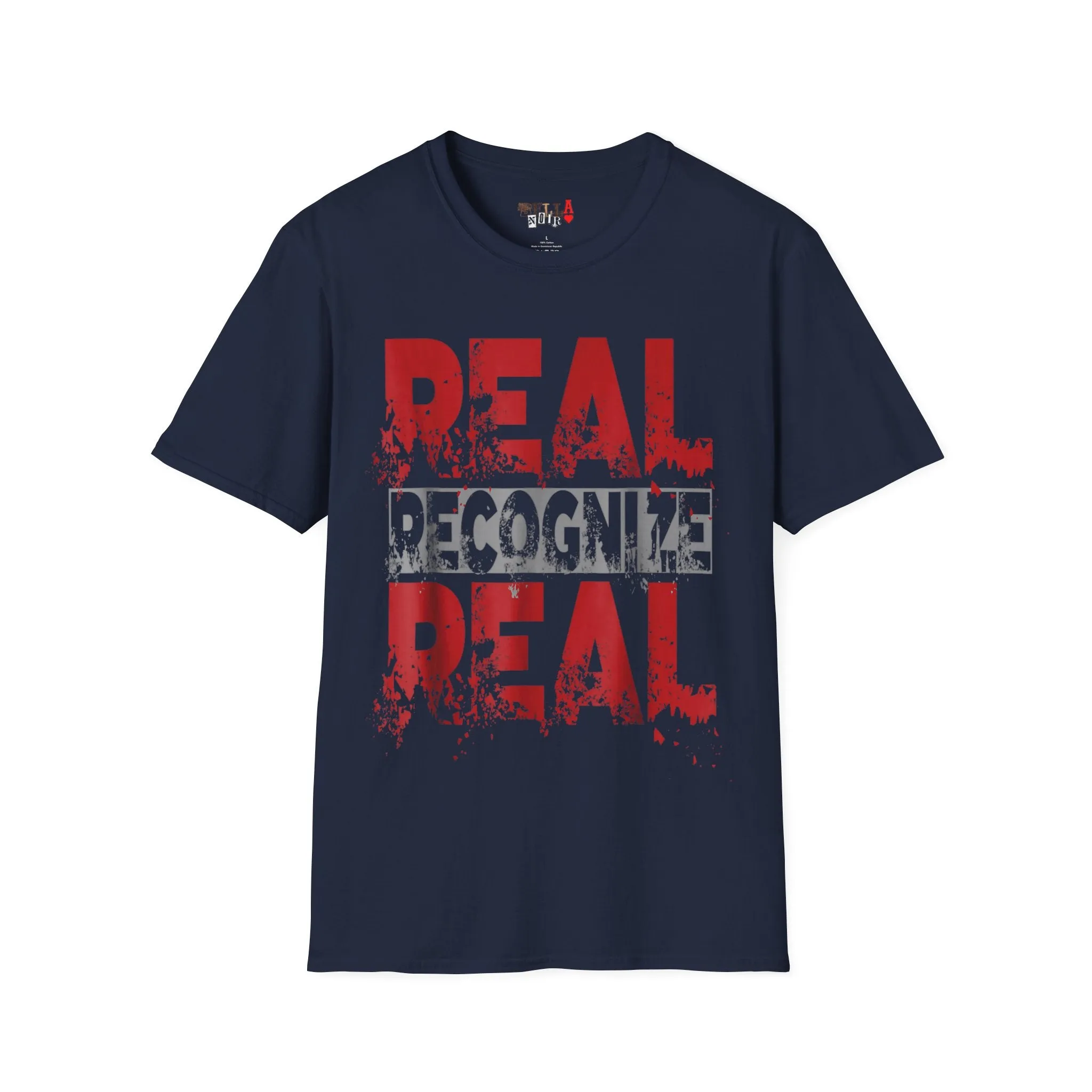 Real Recognize Real Unisex Softstyle T-Shirt