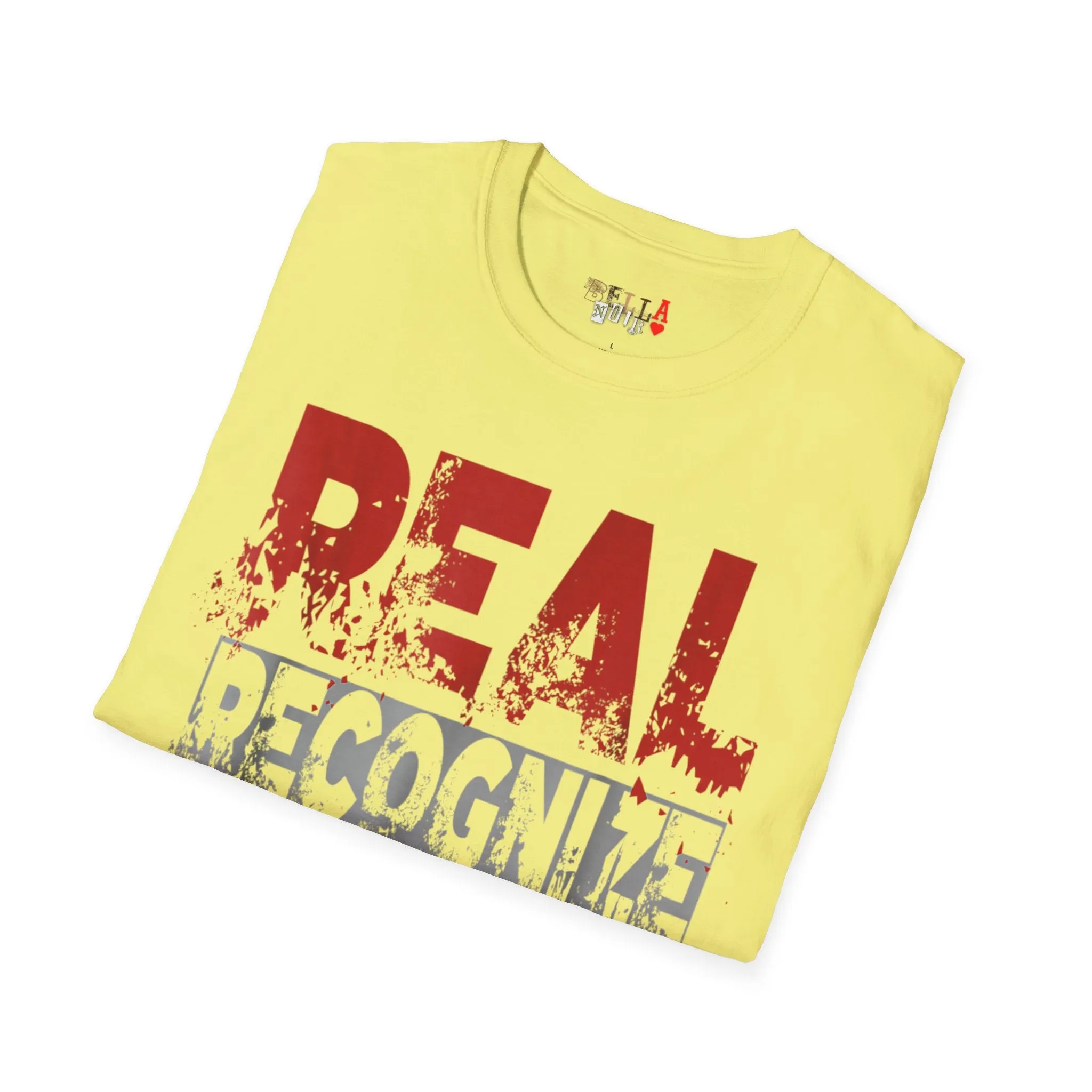 Real Recognize Real Unisex Softstyle T-Shirt