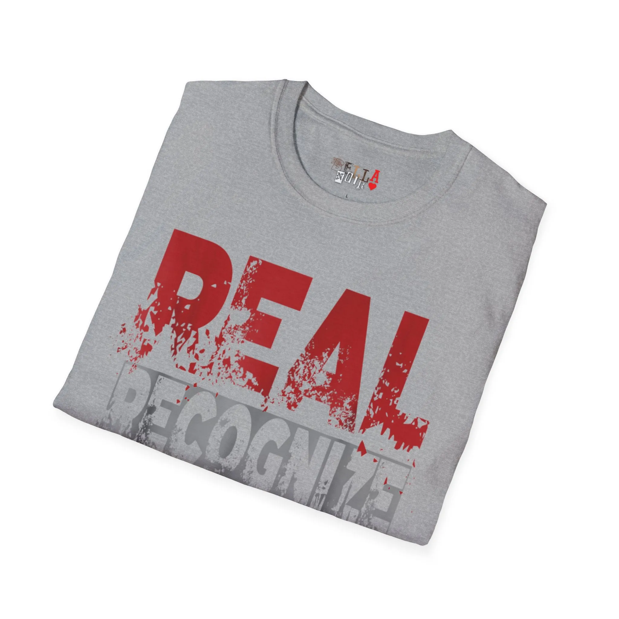 Real Recognize Real Unisex Softstyle T-Shirt