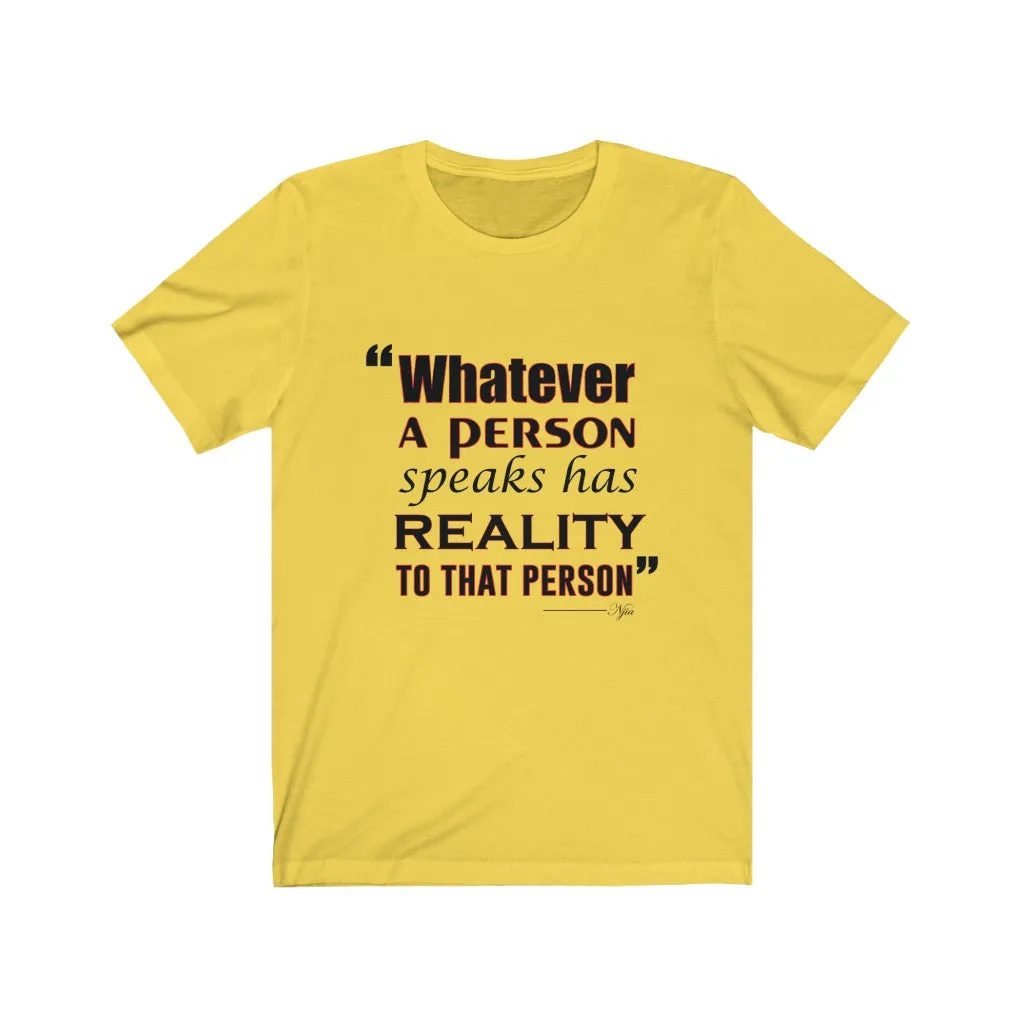 Reality, Women's Tee