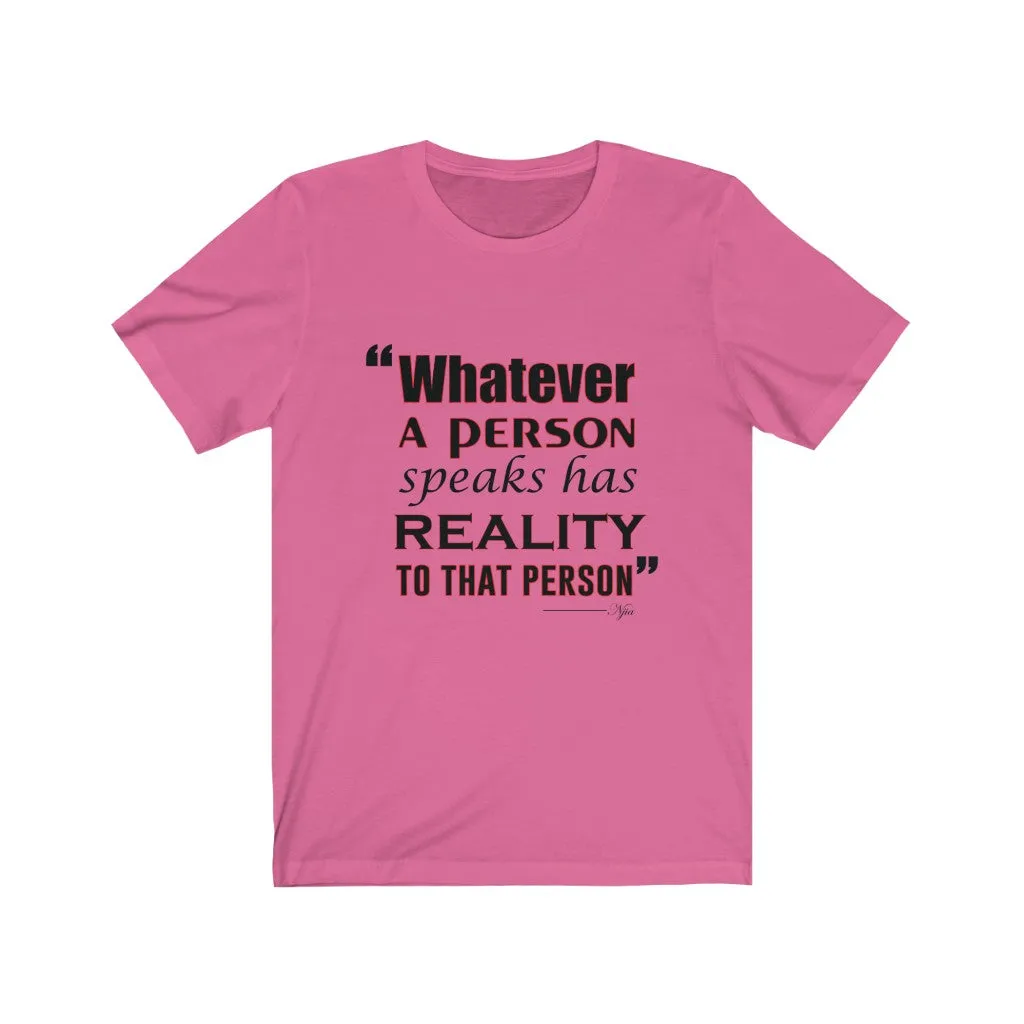 Reality, Women's Tee