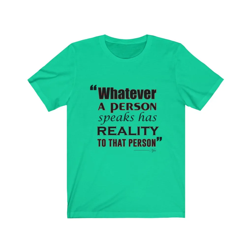 Reality, Women's Tee