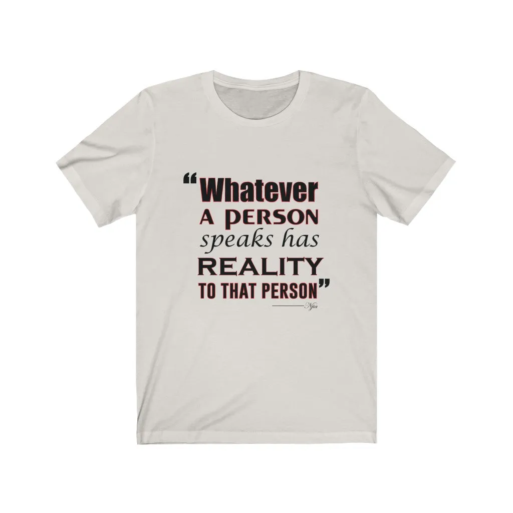 Reality, Women's Tee
