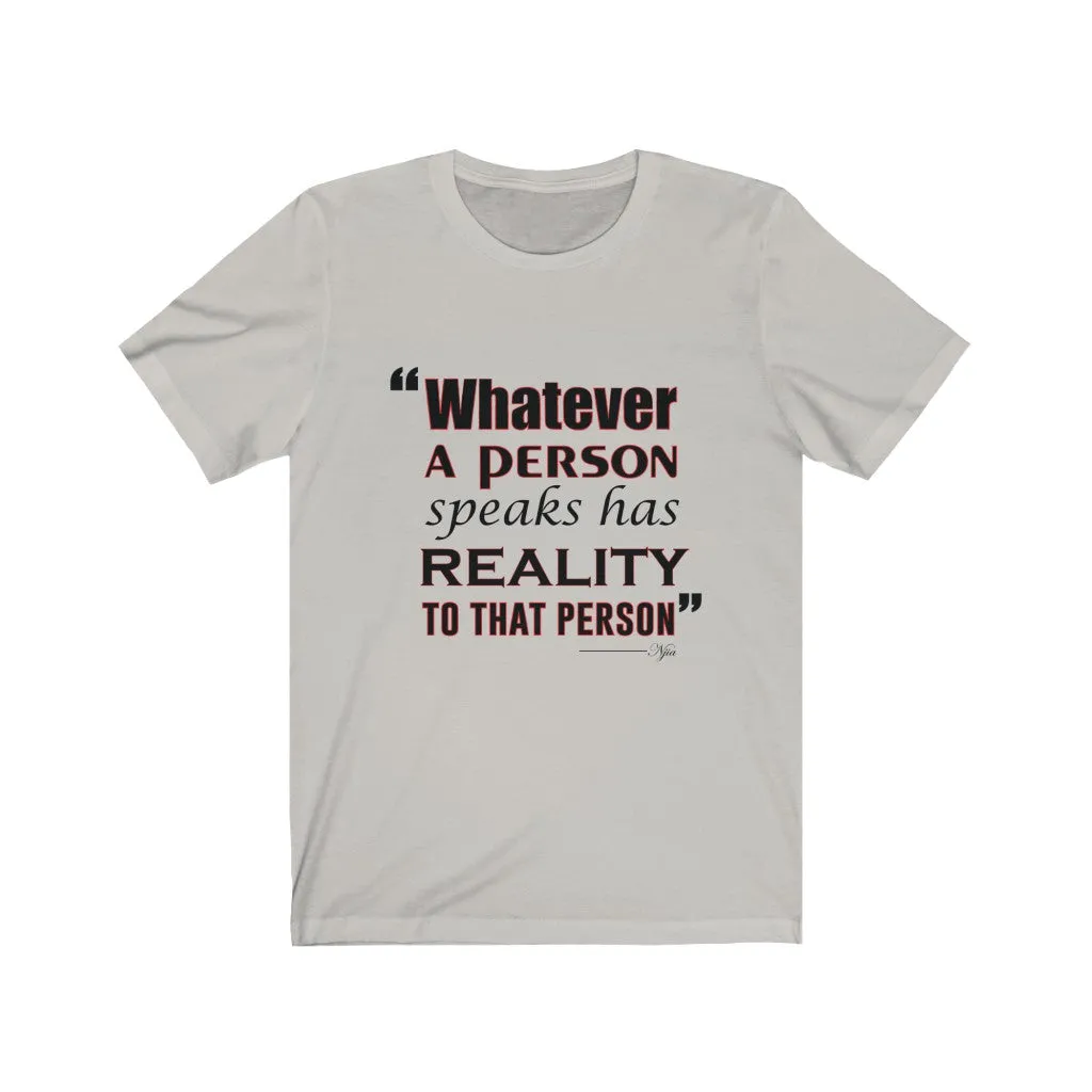 Reality, Women's Tee