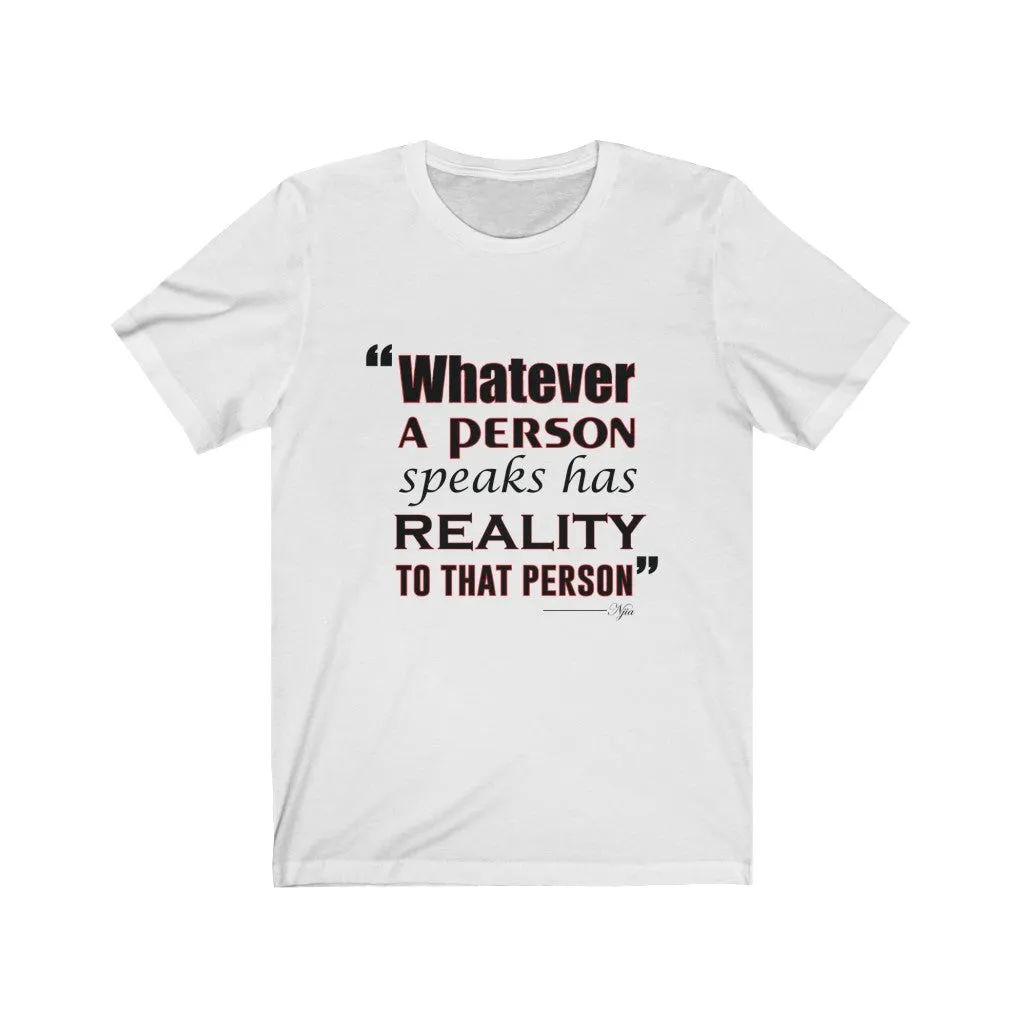 Reality, Women's Tee