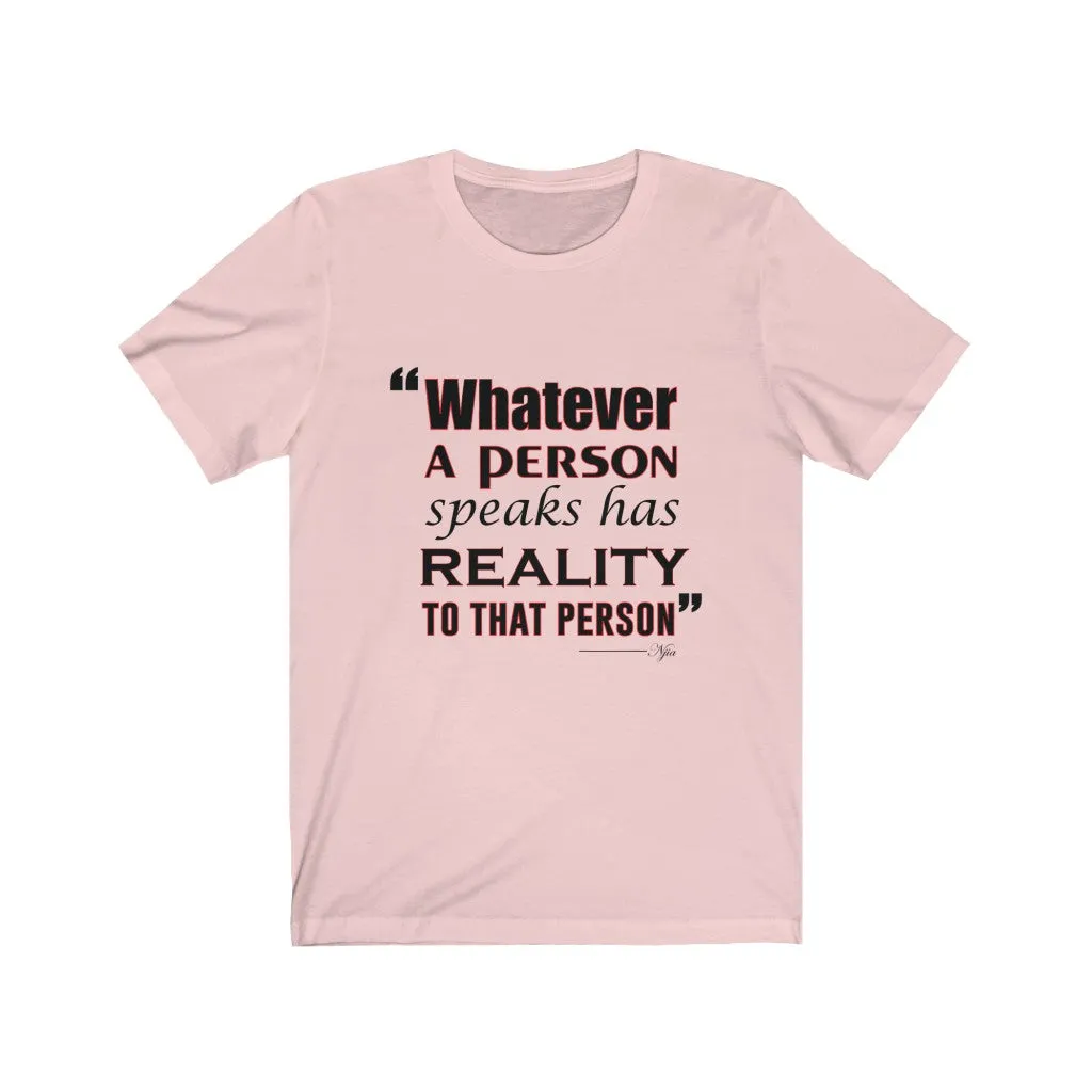 Reality, Women's Tee
