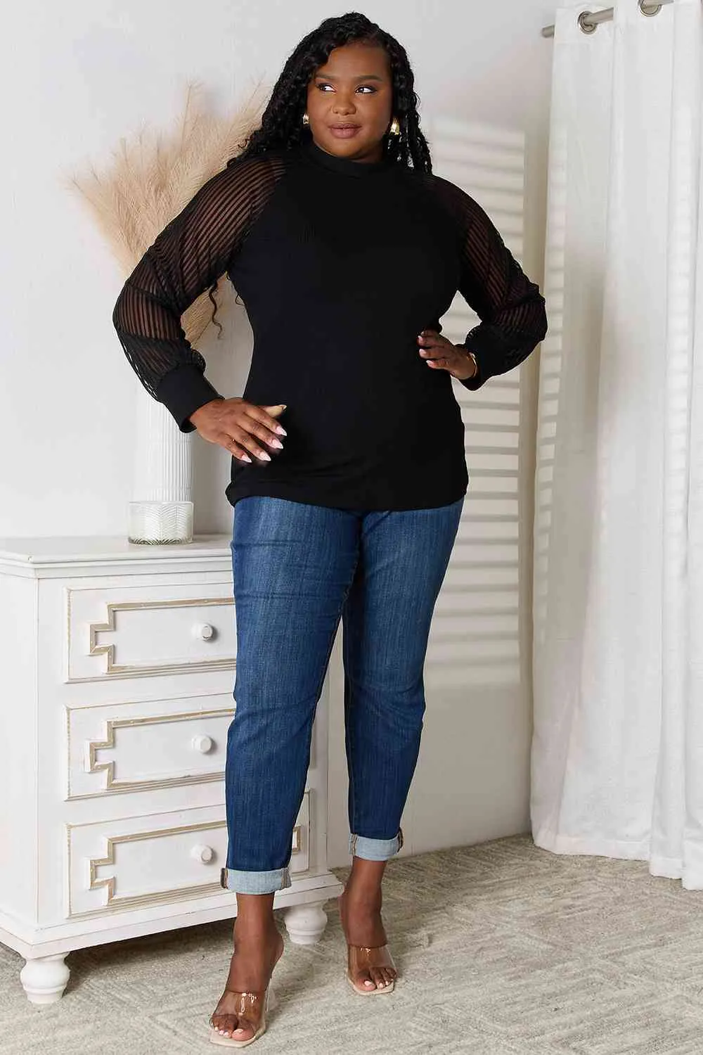 Rhonda Raglan Sleeve Blouse - Online Exclusive