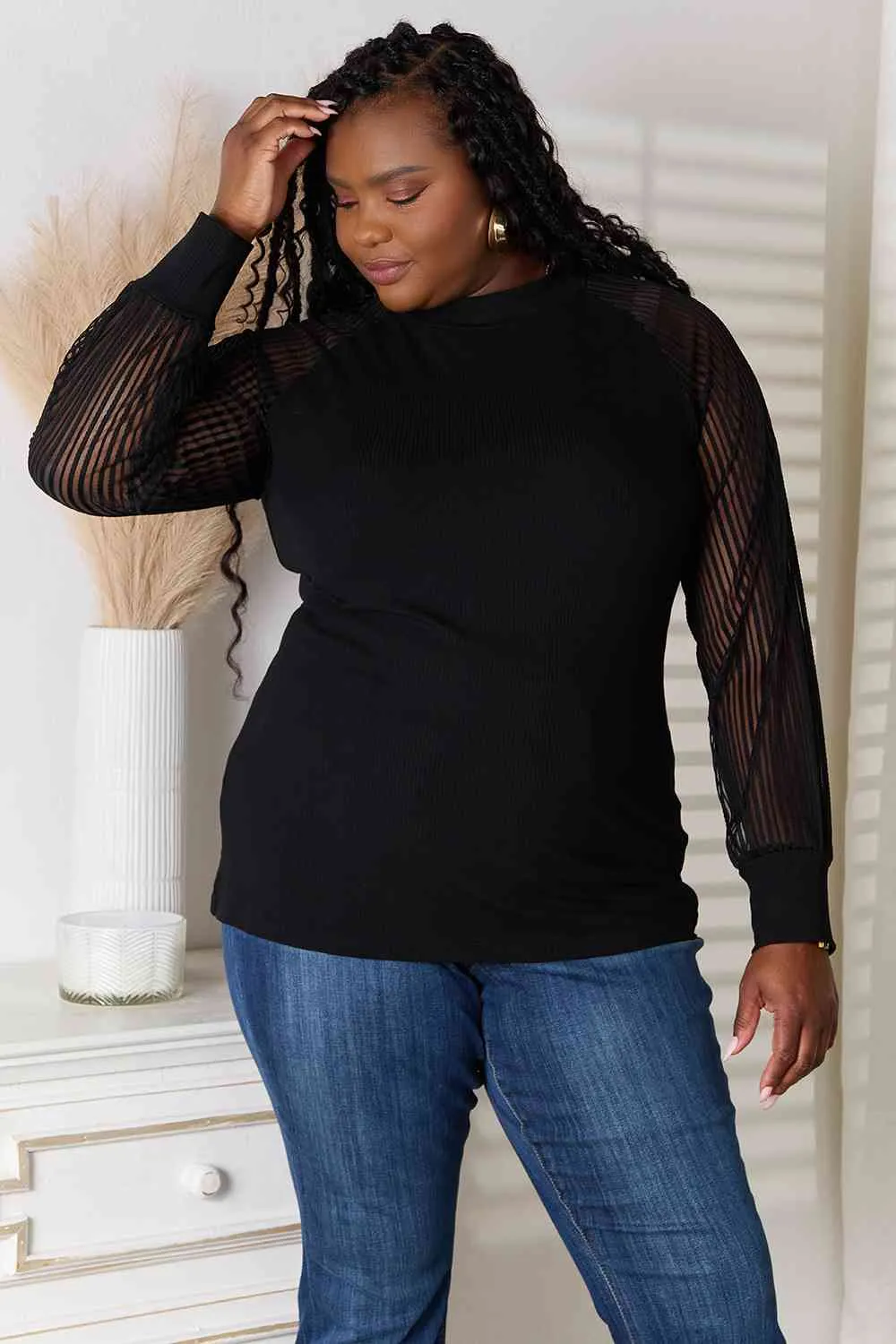 Rhonda Raglan Sleeve Blouse - Online Exclusive