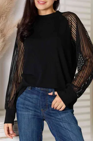 Rhonda Raglan Sleeve Blouse - Online Exclusive