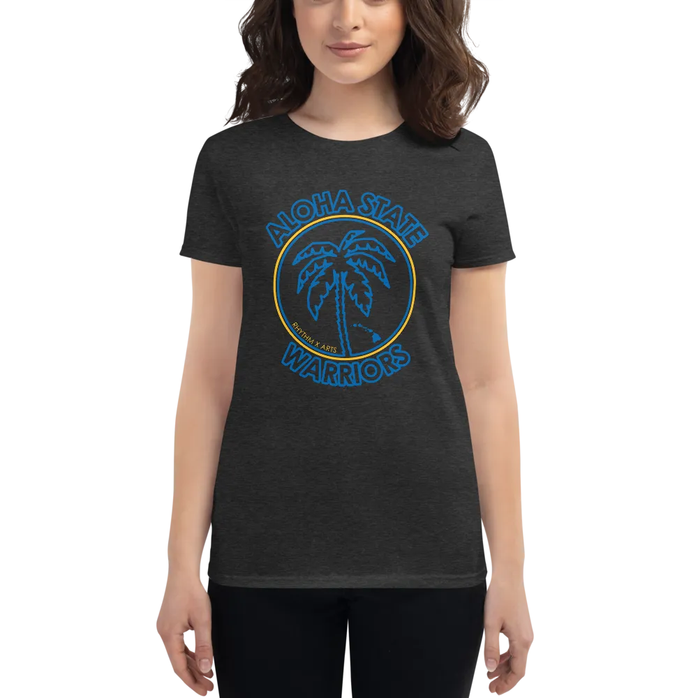 Rhythm Arts Aloha State Warriors Womens t-shirt