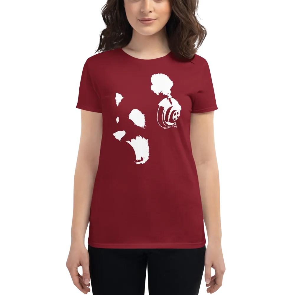 Rhythm Arts Angry Panda Womens t-shirt