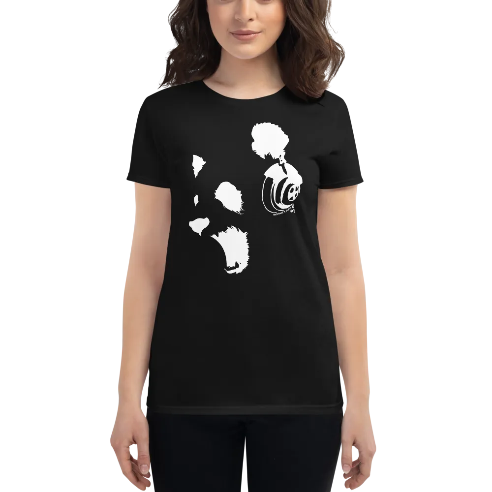 Rhythm Arts Angry Panda Womens t-shirt