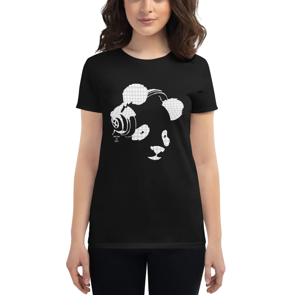 Rhythm Arts Panda MC Womens t-shirt