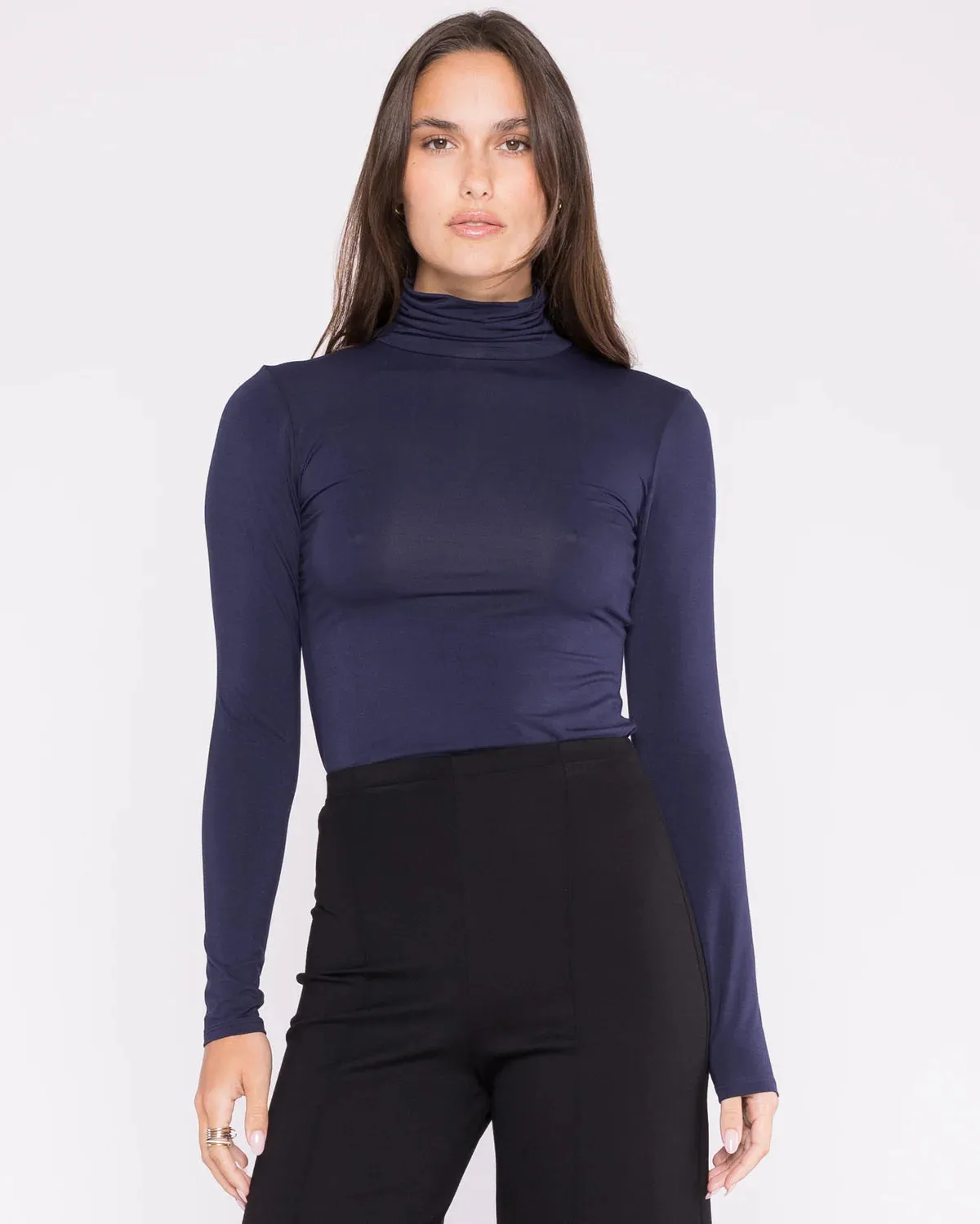 Ripley Rader Navy Turtleneck