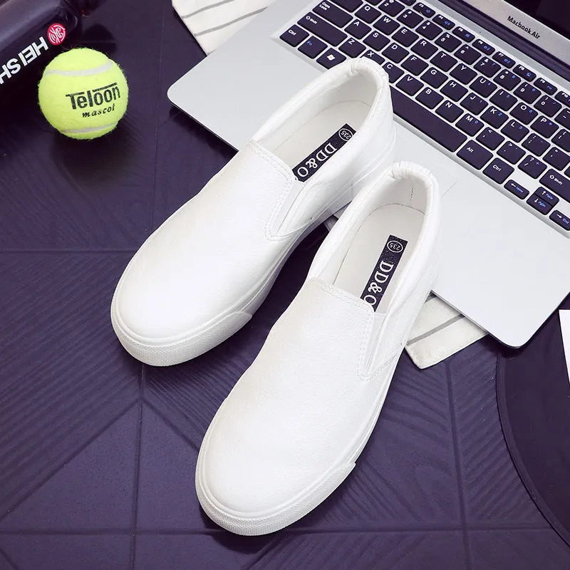 Round Toe Flat Slip-Ons