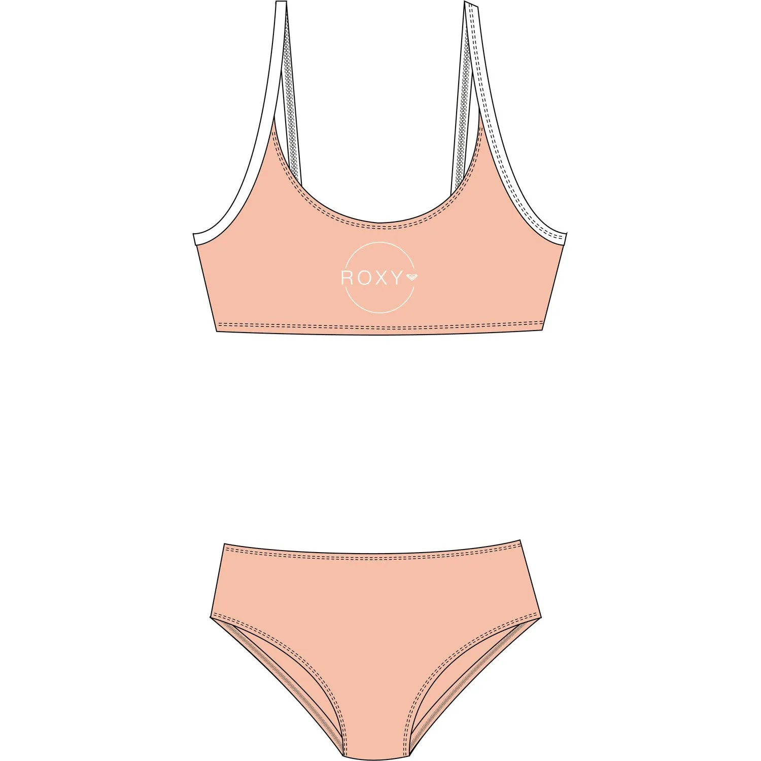Roxy Basic Active Bralette Set (Mef0)