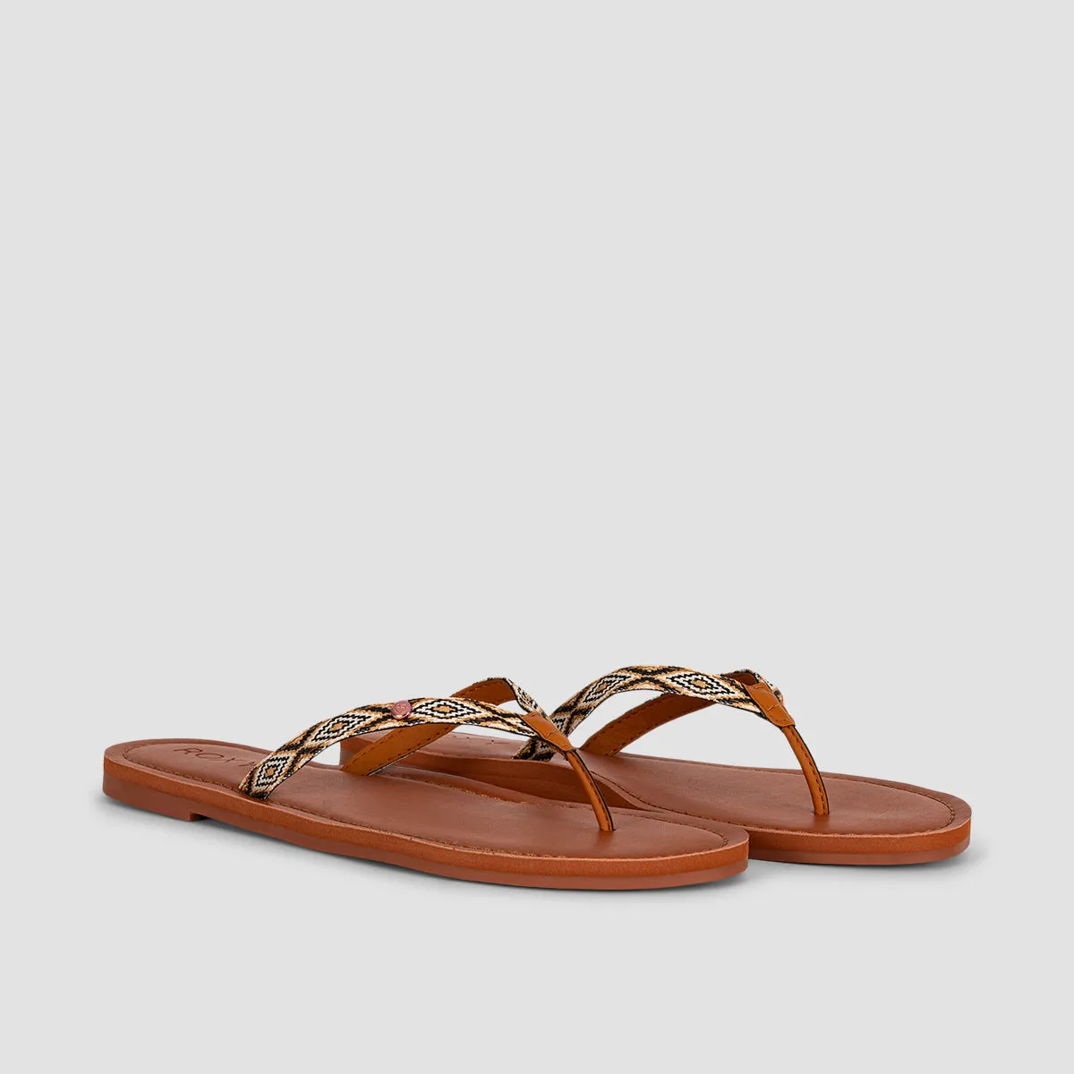 Roxy Janel Sandals Black Multi - Womens