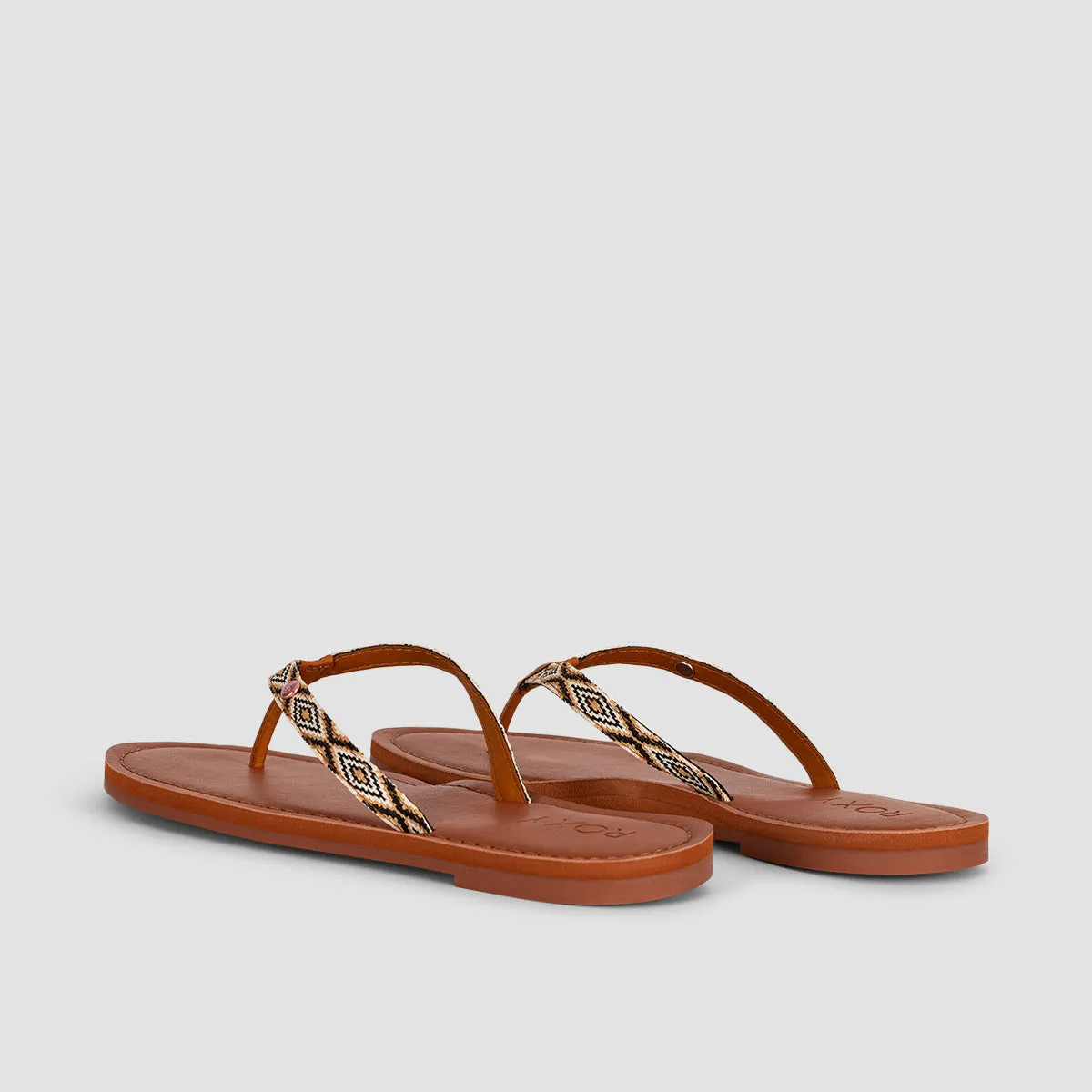 Roxy Janel Sandals Black Multi - Womens
