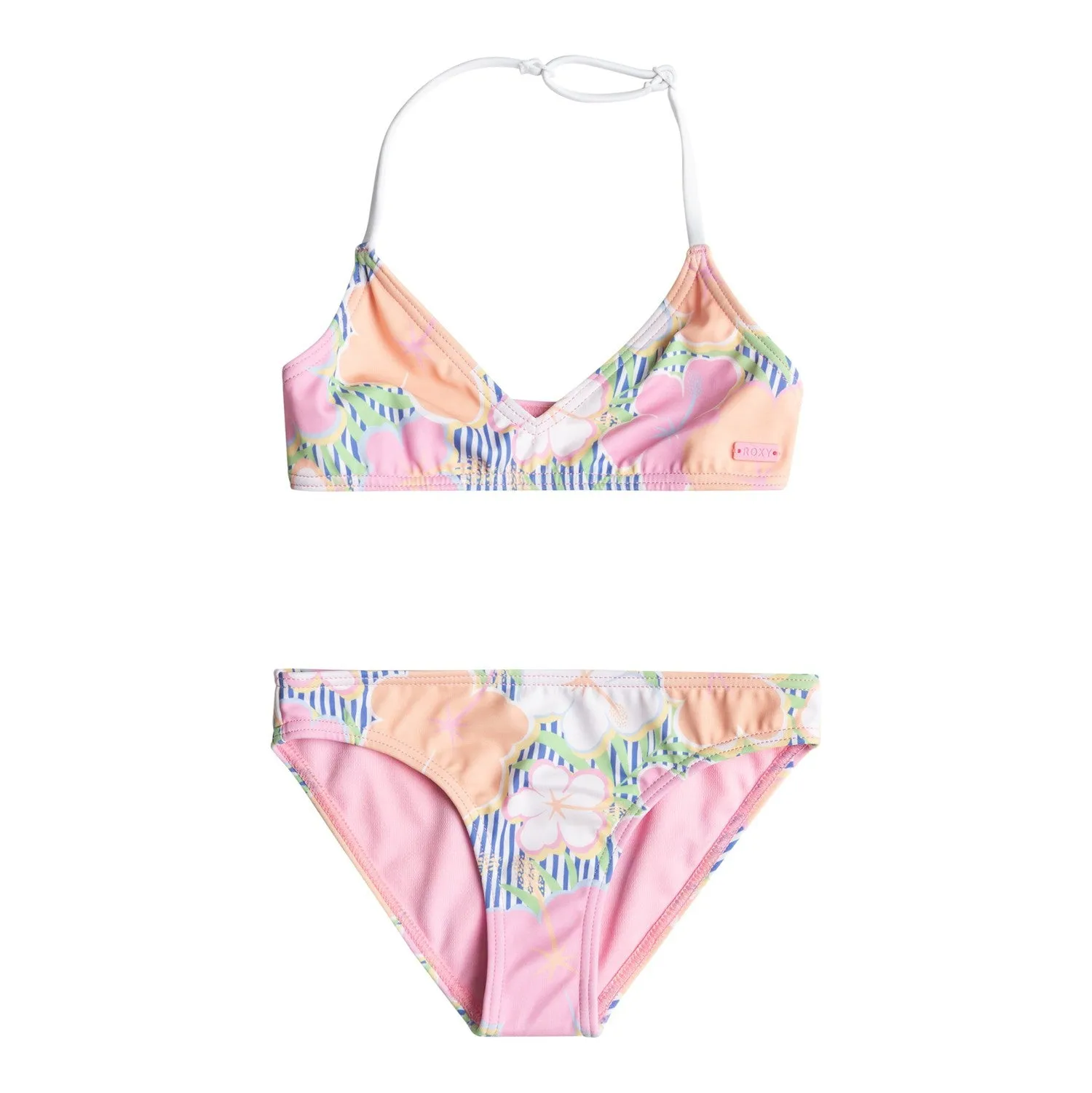 Roxy Tiny Flower Tri Bra Set (Bkd6)