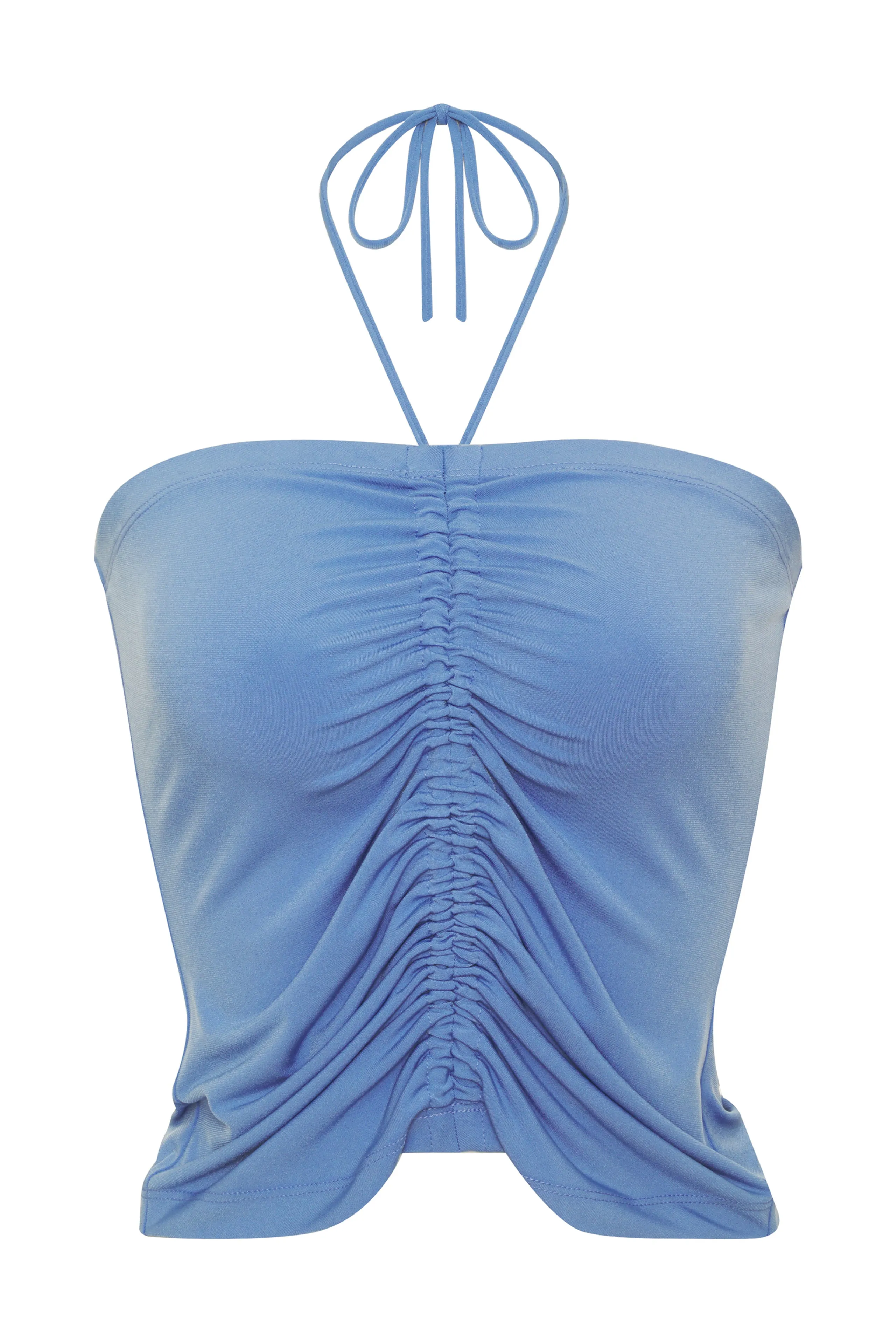 Ruched Halter