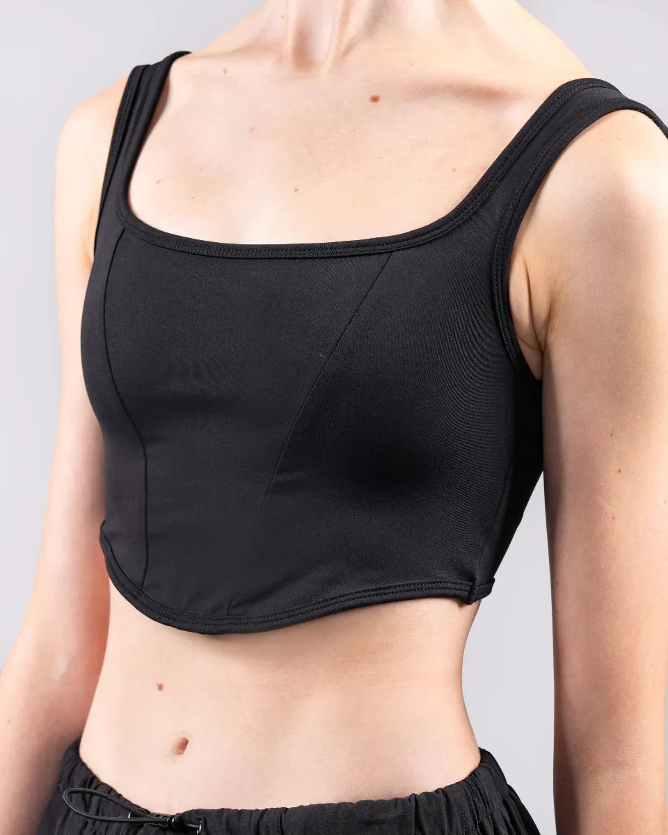 Sabrina Corset Crop Top