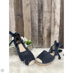Sandals Flats By Cmf In Blue, Size: 8