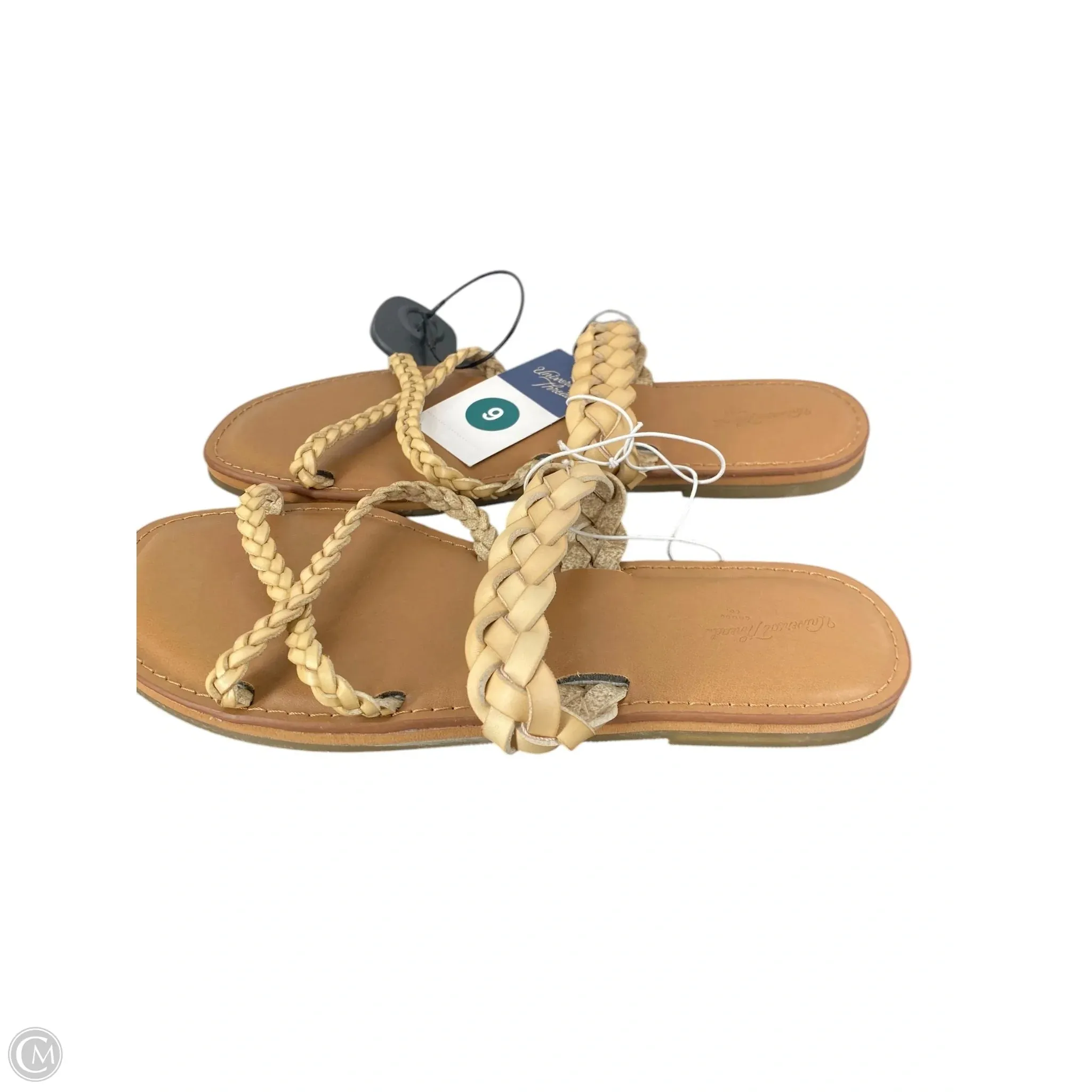 Sandals Flats By Unlisted In Tan, Size: 9