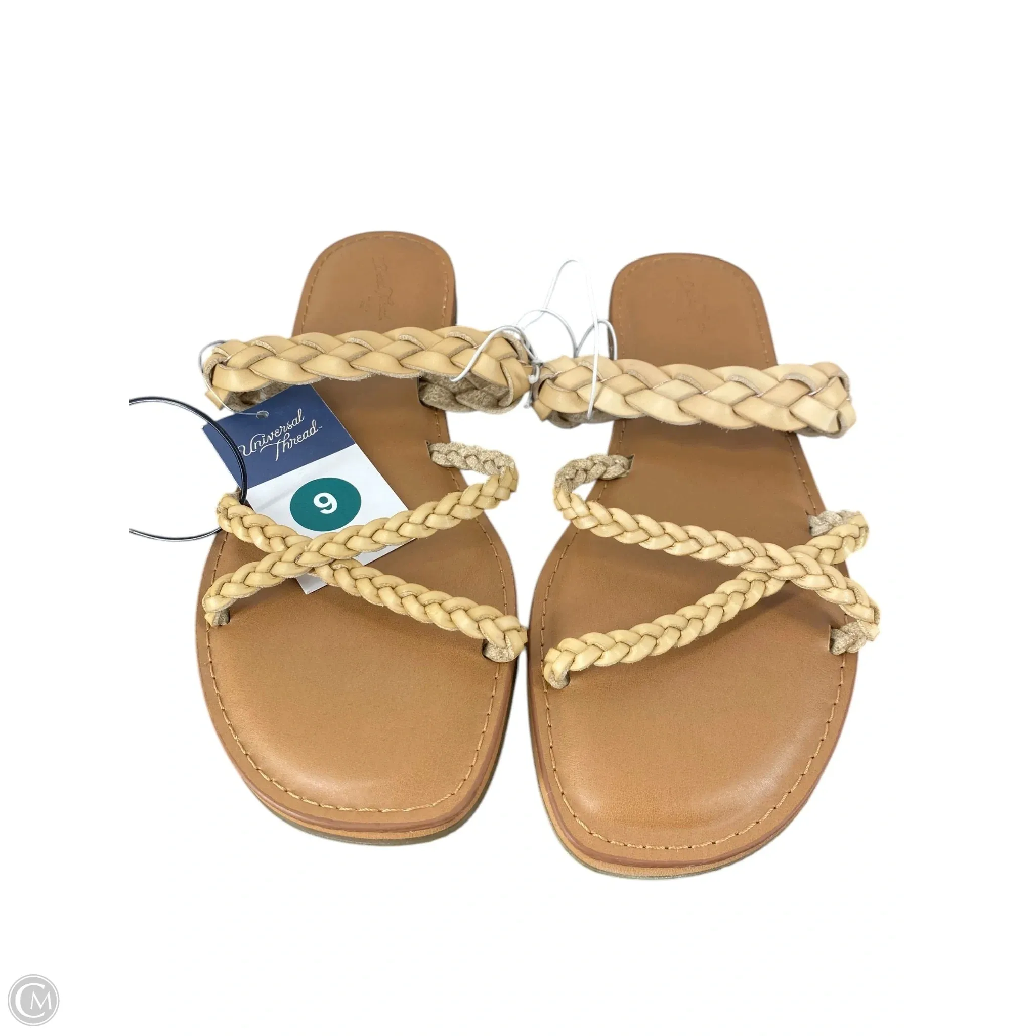 Sandals Flats By Unlisted In Tan, Size: 9