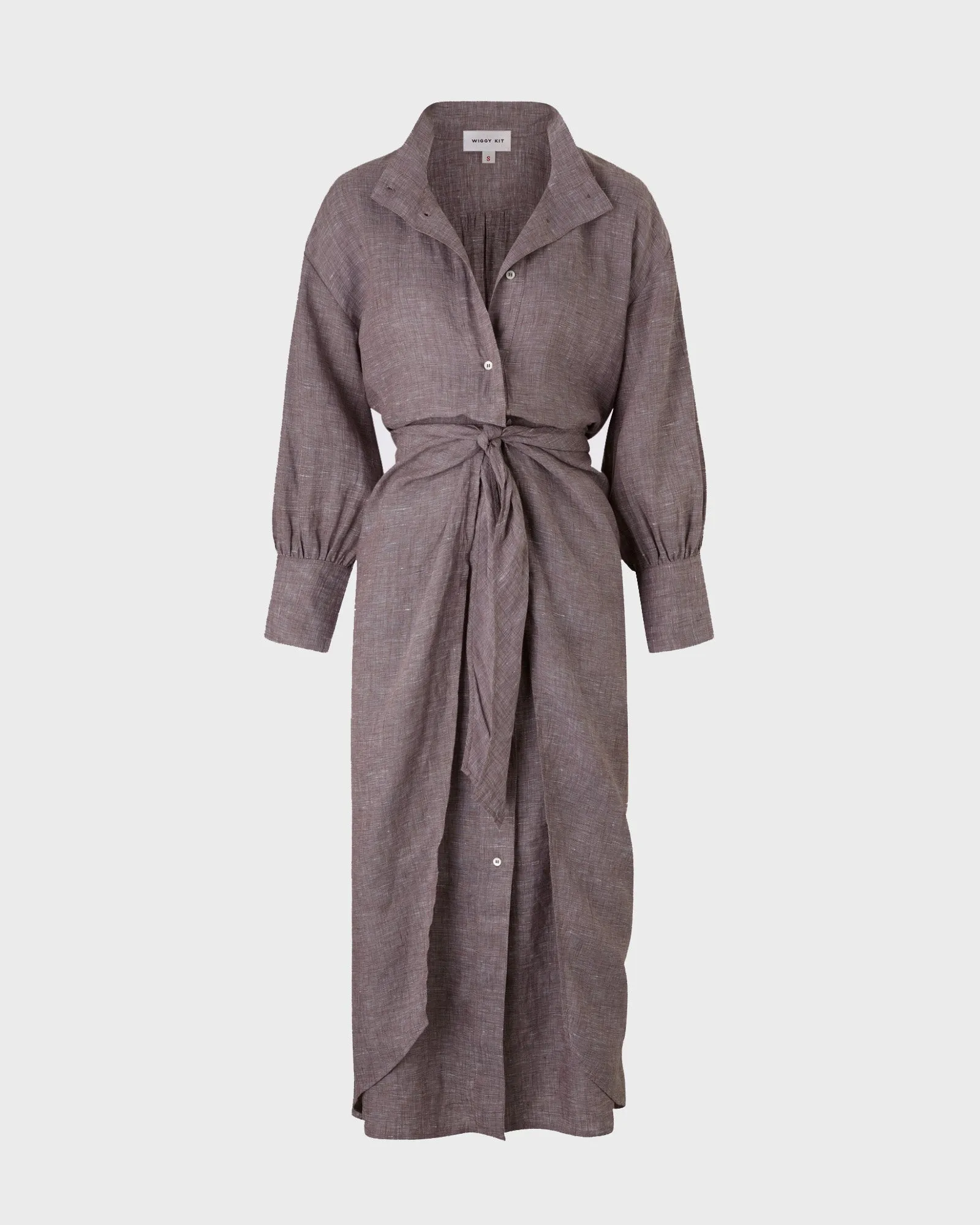 Sarong Shirt Dress (Driftwood)