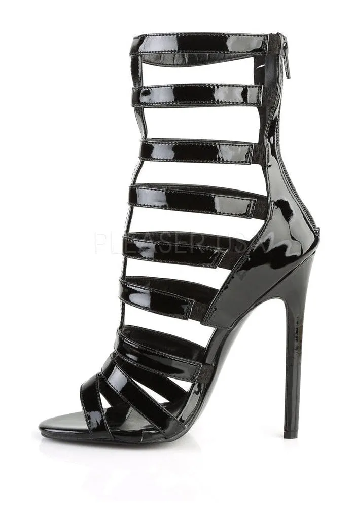 SEXY-52 Sandal  | Black Patent