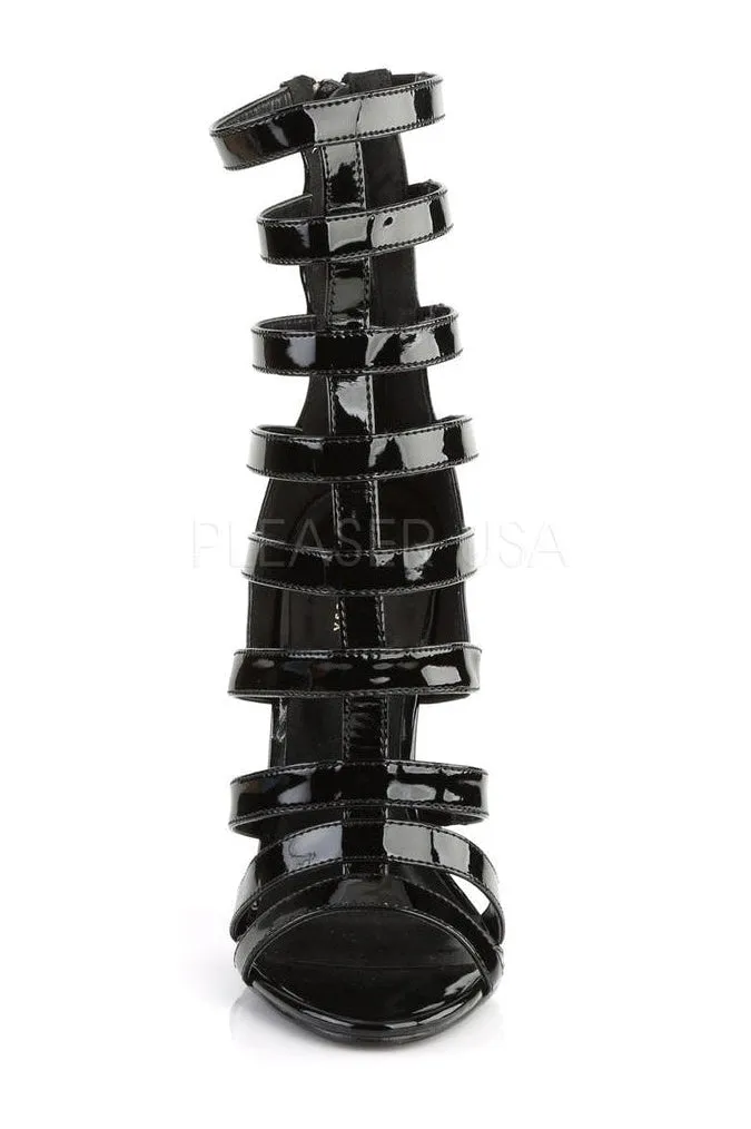 SEXY-52 Sandal  | Black Patent