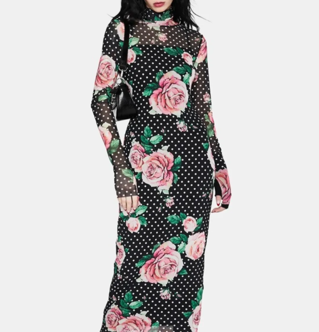 SHAILENE MESH DRESS
