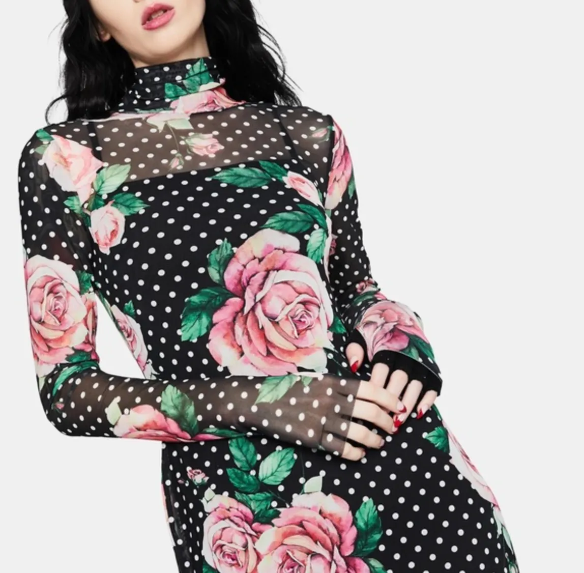SHAILENE MESH DRESS