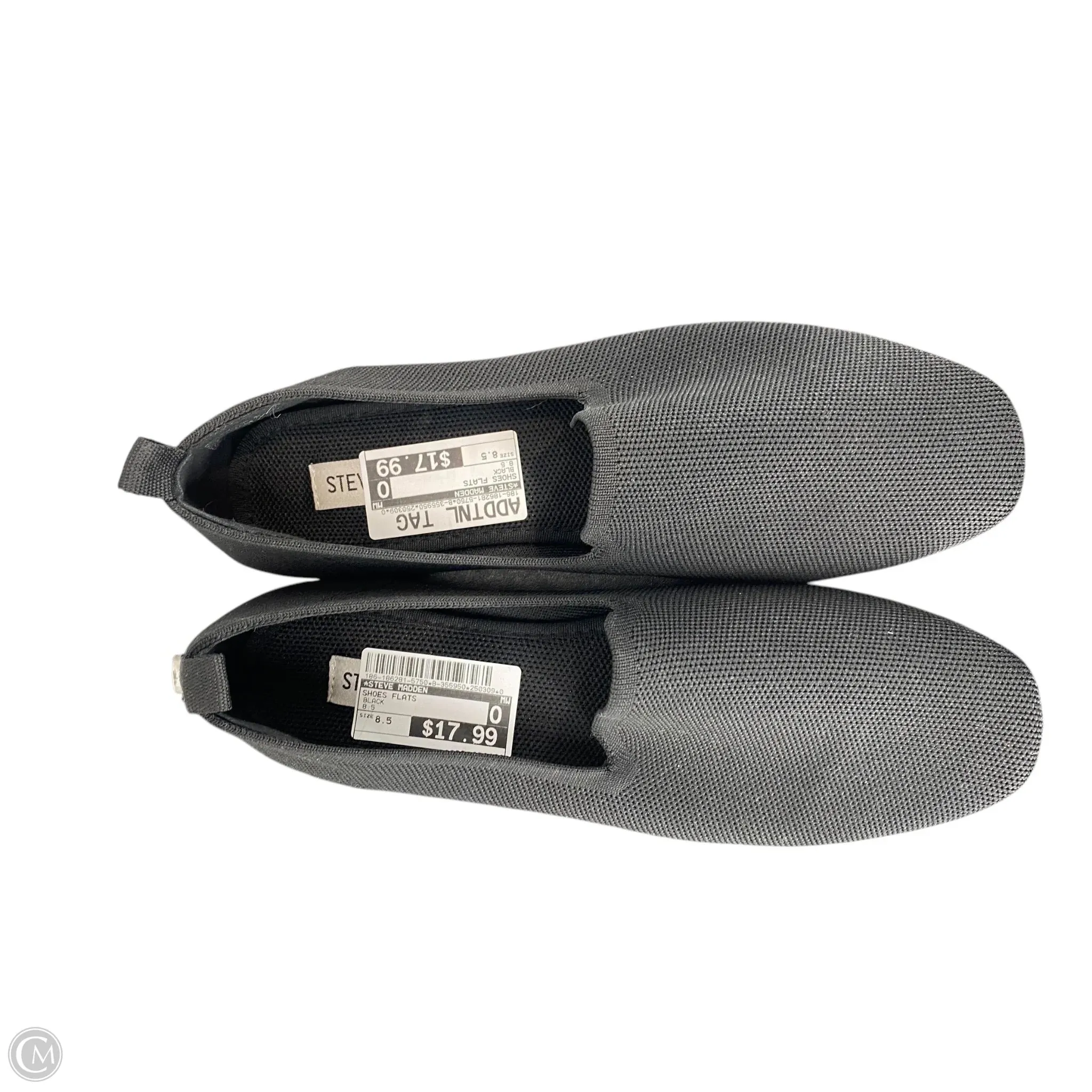 Shoes Flats By Steve Madden In Black, Size: 8.5