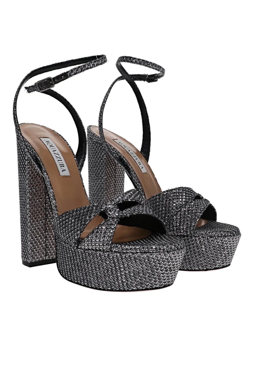 Sinner Plateau Anthracite Platform Sandals