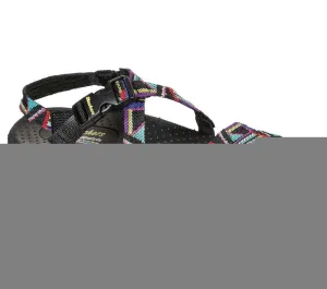 SKECHERS WOMEN'S Reggae - Native Vibez  Sandals 163287 BKMT