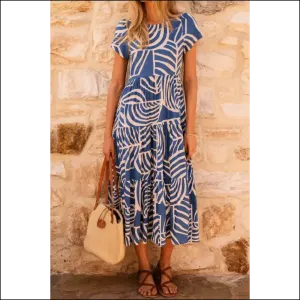 Sky Blue Boho Abstract Dress: from "Meh" to "Omgoddess!" 💙 Needful Things