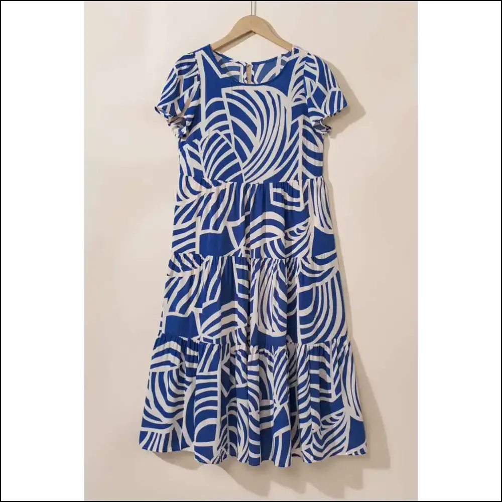 Sky Blue Boho Abstract Dress: from "Meh" to "Omgoddess!" 💙 Needful Things