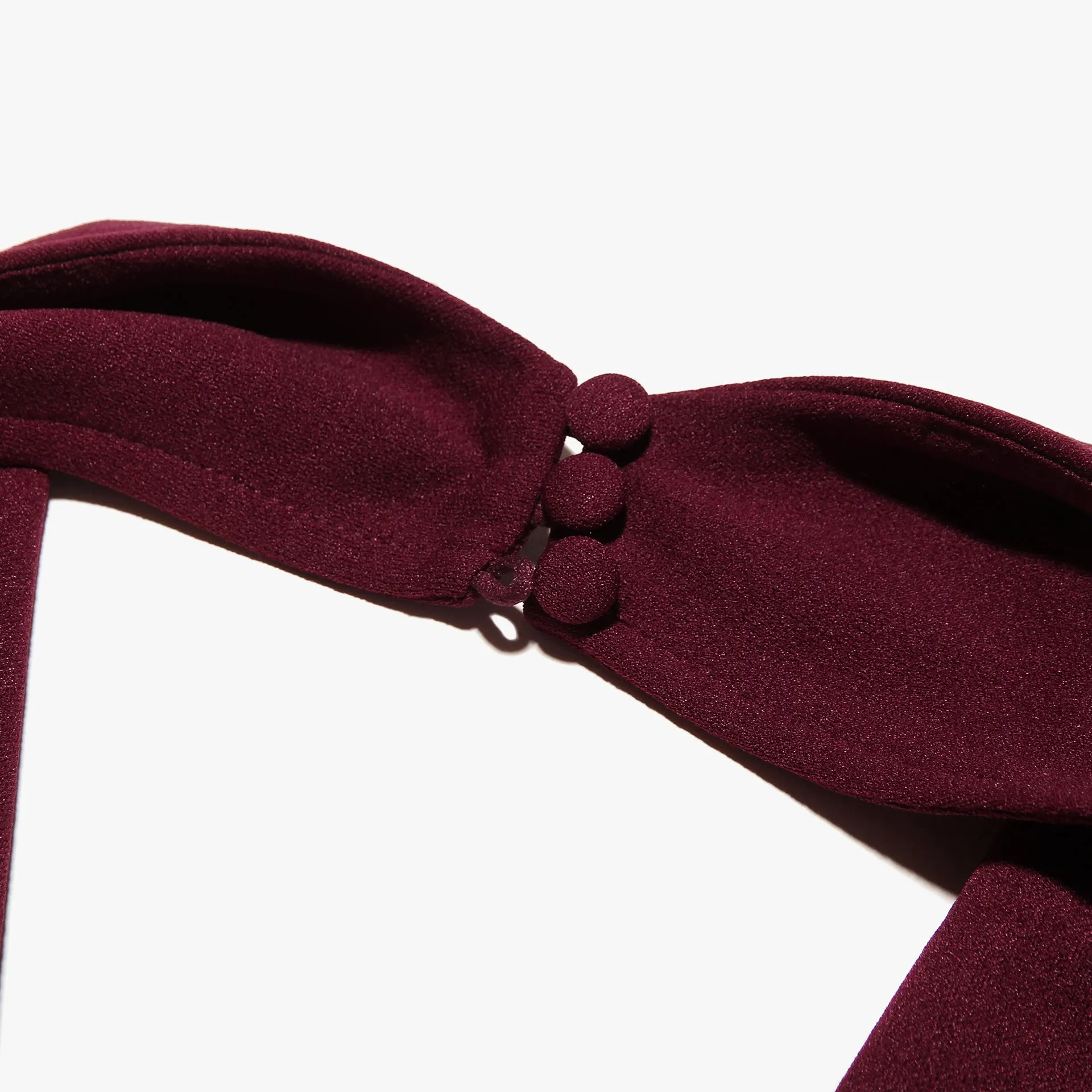 Slay all Day Burgundy Backless Halter Midi Dress | Bodycon Midi Dress | Elegant Halter neck dress
