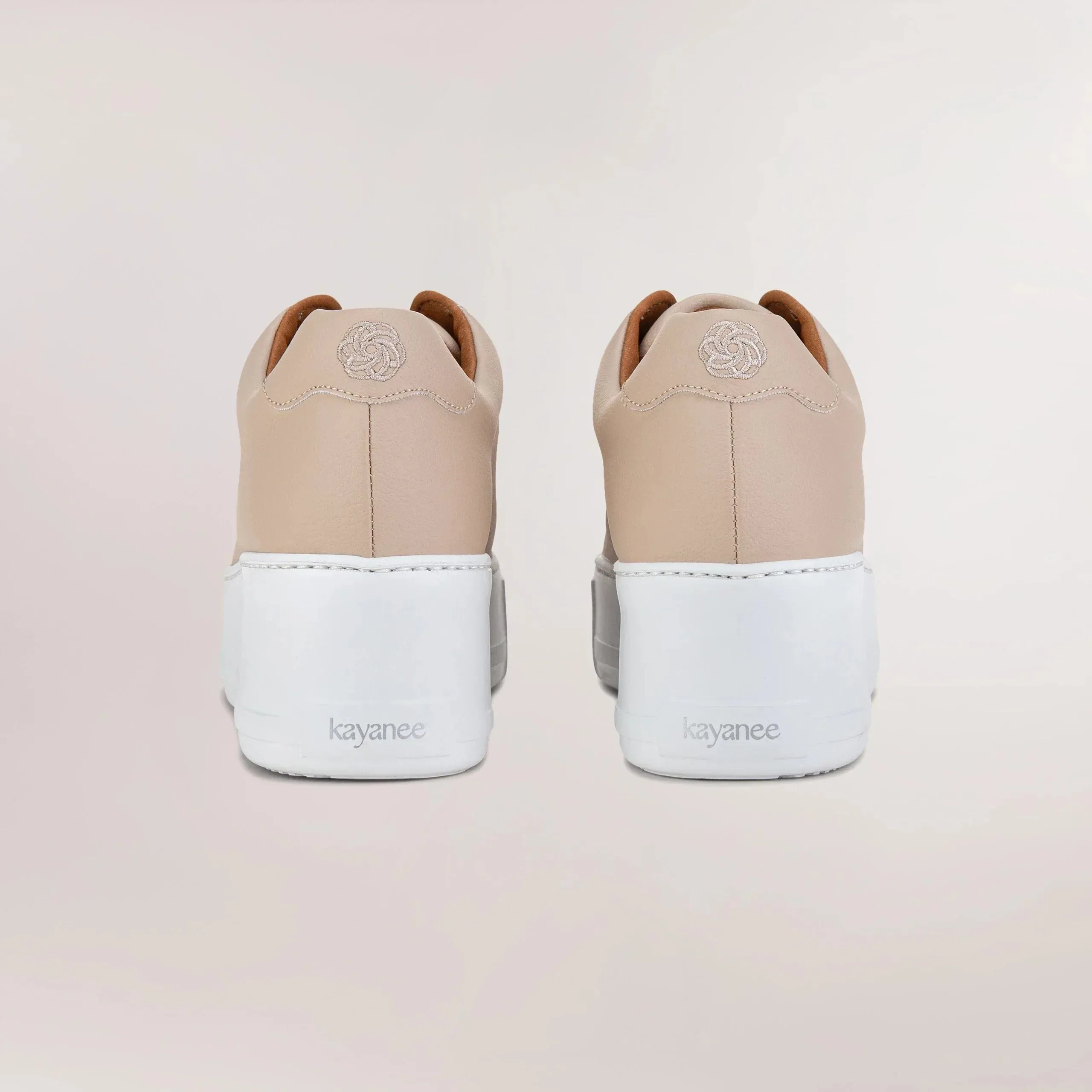 Slip-on Wedge Vegan Walkers - CORE BEIGE