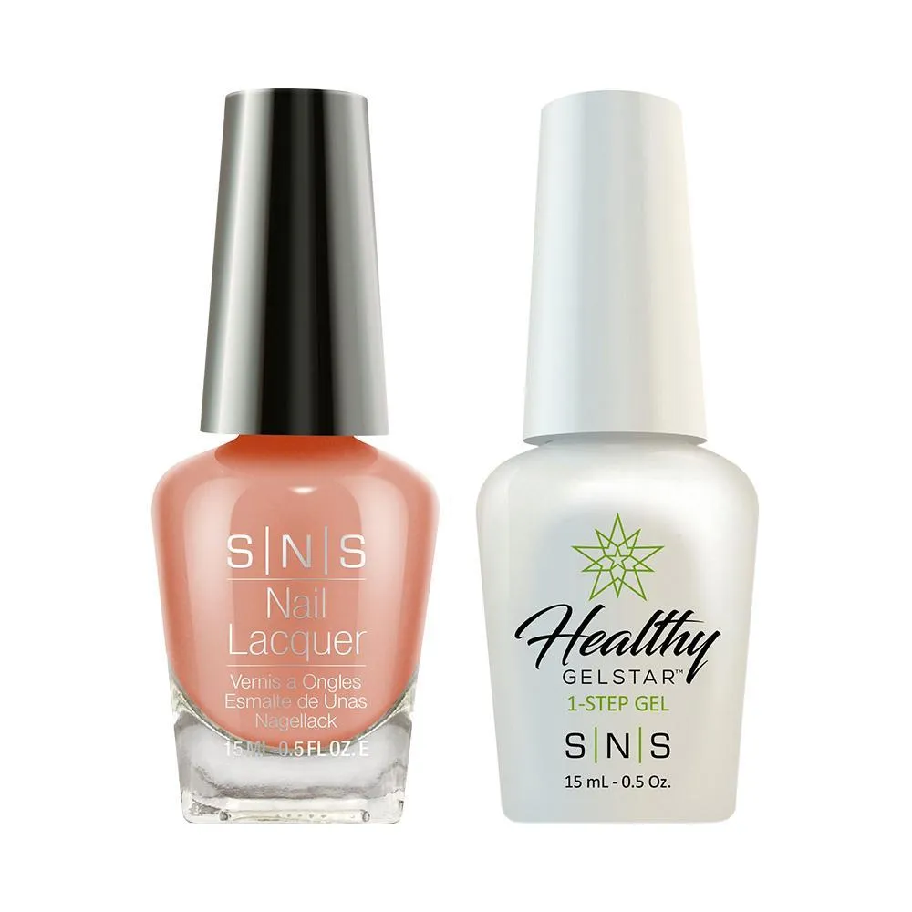 SNS BD02 - Spandex Ballet - SNS Gel Polish & Matching Nail Lacquer Duo Set - 0.5oz