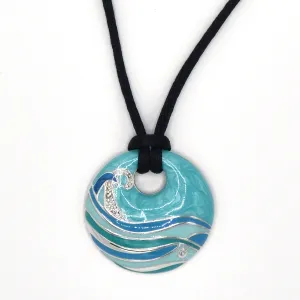 Solago Home Blue Wave Pendant