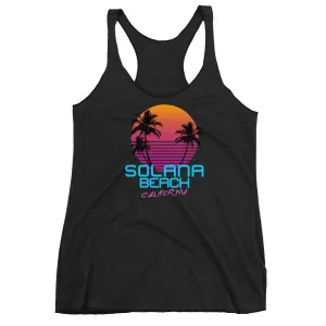 Solana Beach California Women's Racerback Tank